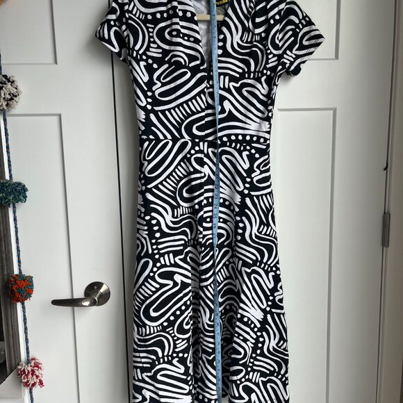 Nooworks Greta Dress in Ripple - Small - Picture 6 of 8